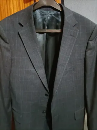 Americana Zegna Hombre Talla 56 Gris