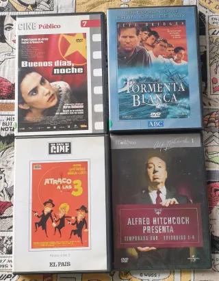 Lote 4 Películas DVD: Cine Clásico y Moderno