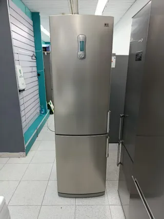 Nevera LG plateada 2,cm con garantía