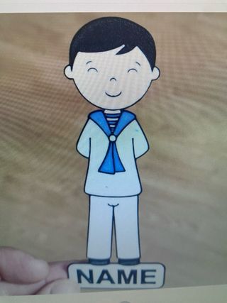 Muñeco comunión (puedes ser tu mismo)