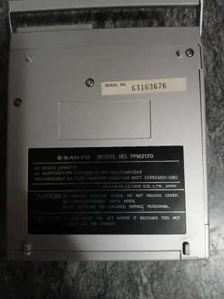 Mini Radio TV portátil antigua