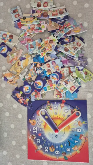 Juego educativo/puzle Las Horas de Educa