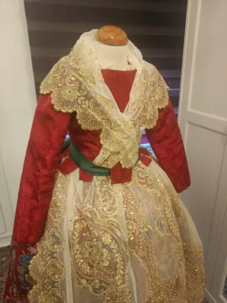 Traje de Fallera Niña Siglo XVIII + corpiño liso