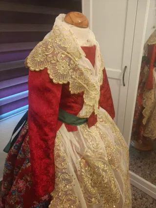 Traje de Fallera Niña Siglo XVIII + corpiño liso