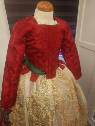 Traje de Fallera Niña Siglo XVIII + corpiño liso