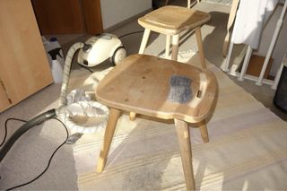 4 Sillas del Tirol, madera maciza de los Alpes.