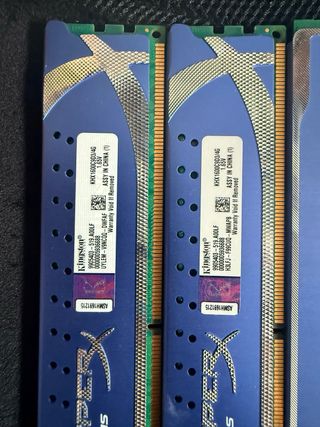 4x Kingston DDR3 4GB KHX1600C9D3/4G