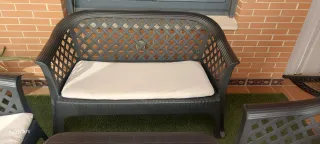 Conjunto de jardín 4 piezas plástico