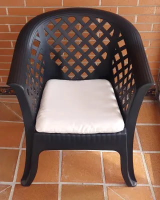 Conjunto de jardín 4 piezas plástico