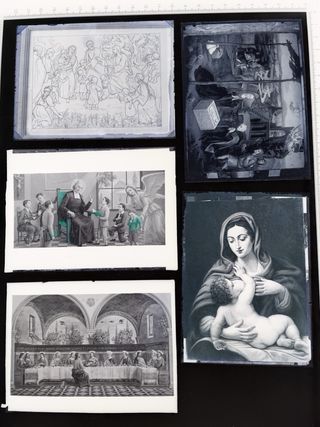 Placas Negativas Cristal 9x12 Arte Religioso