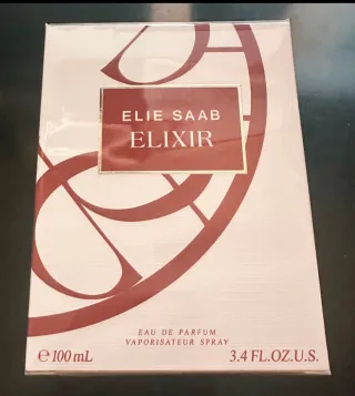 Perfume Elie Saab Mujer Dorado y Plateado