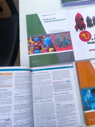 Cto. de libros de laboratorio clinico y biomedico