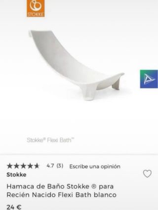 Lote - Hamaca bebe Stokke y adaptador Ikea