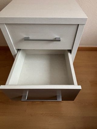 Cajonera con ruedas madera y metal