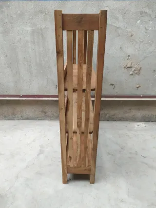 Estantería Colonial Madera Maciza