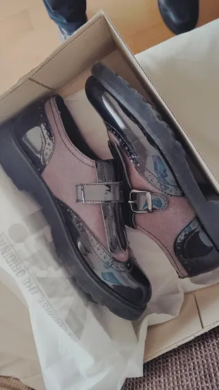 Zapatos charol vestir mujer talla 39