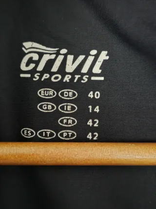 Chaqueta de esquí negra talla 42