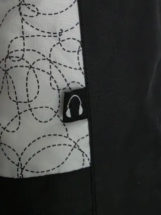 Chaqueta de esquí negra talla 42