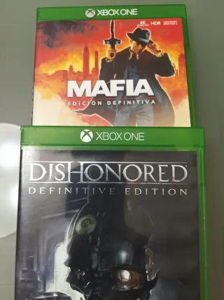 Lote 2 Juegos Xbox One: Mafia y Dishonored