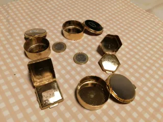 Lote 5 cajitas de micromosaico