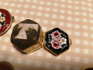 Lote 5 cajitas de micromosaico