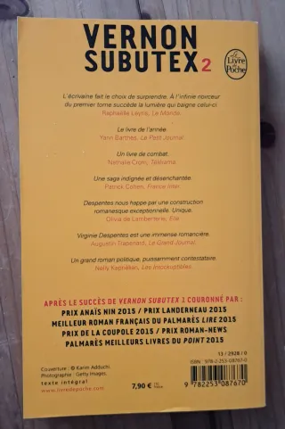 Vernon Subutex (Tome 1 et 2)