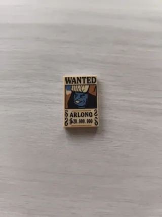 Lego Wanted One Piece Arlong Poster