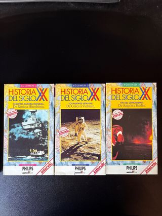 Lote 6 VHS Historia del Siglo XX