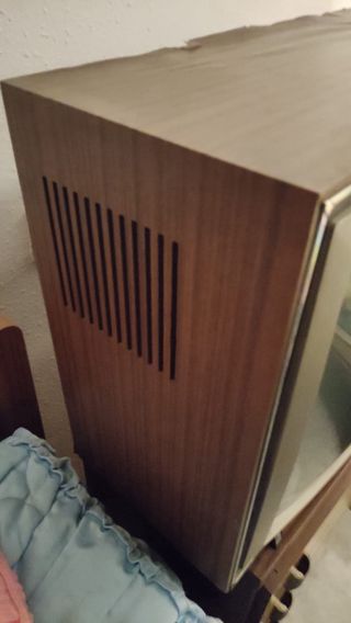 Televisor Antiguo Philips Beige/Marrón