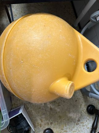 Boya amarilla flotador