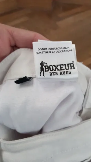 Pantalón Boxeur des Rues blanco