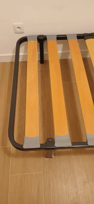 Dos somieres Flex madera y metal