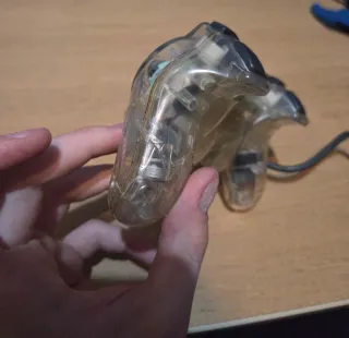 Controller PS2 Trasparente Sony