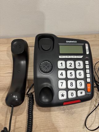 Teléfono Daewoo DTC-700 Negro