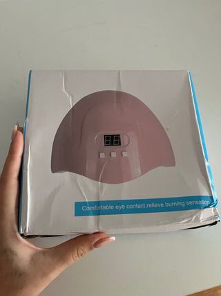 Lámpara Uñas LED Rosa USB