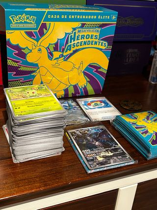 BULK Heroes Ascendentes + cartas 🇪🇸