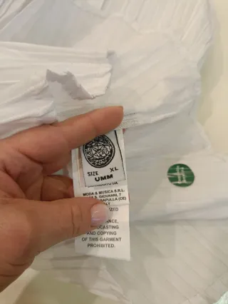 Camicia donna UMM bianca