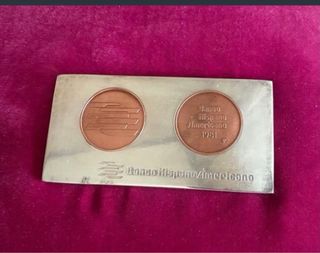 Colección Pisapapeles Banco Hispano Americano