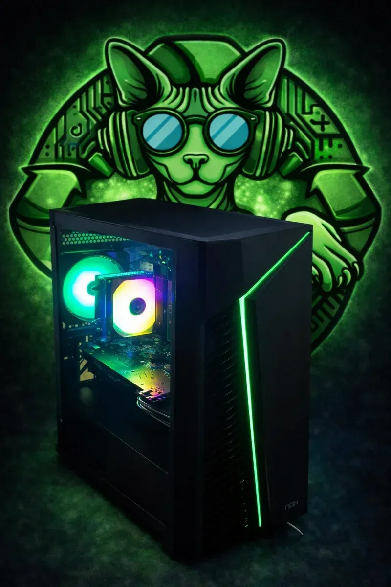 GAMING PC 14 CORES + GTX 1660 TI 6GB + 32GB DDR4