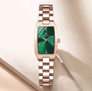 Reloj Sapphero Mujer Dorado y Verde