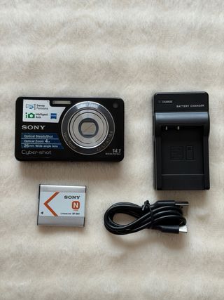 Sony Cyber-shot DSC-W360 Cámara Digital Negra