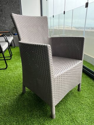 Set di poltrone da terrazza