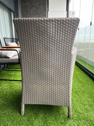 Set di poltrone da terrazza