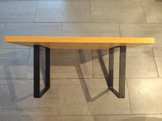 Mesa centro madera natural de pino (50 x 80 cm)