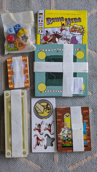 Rhino Hero Super Battle Jogo HABA