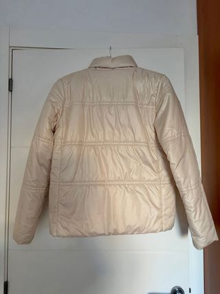 Abrigo acolchado Elle beige