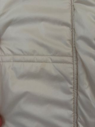 Abrigo acolchado Elle beige