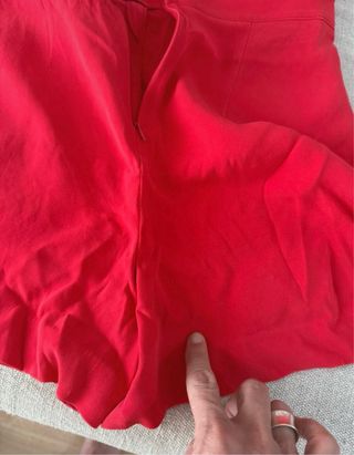 Combishort La Perla Rojo Encaje