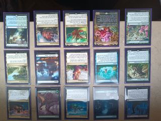 Proxy Deck Magic 100 cards +sleeves +Deckbox