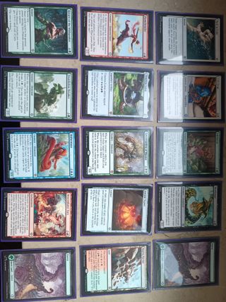 Proxy Deck Magic 100 cards +sleeves +Deckbox